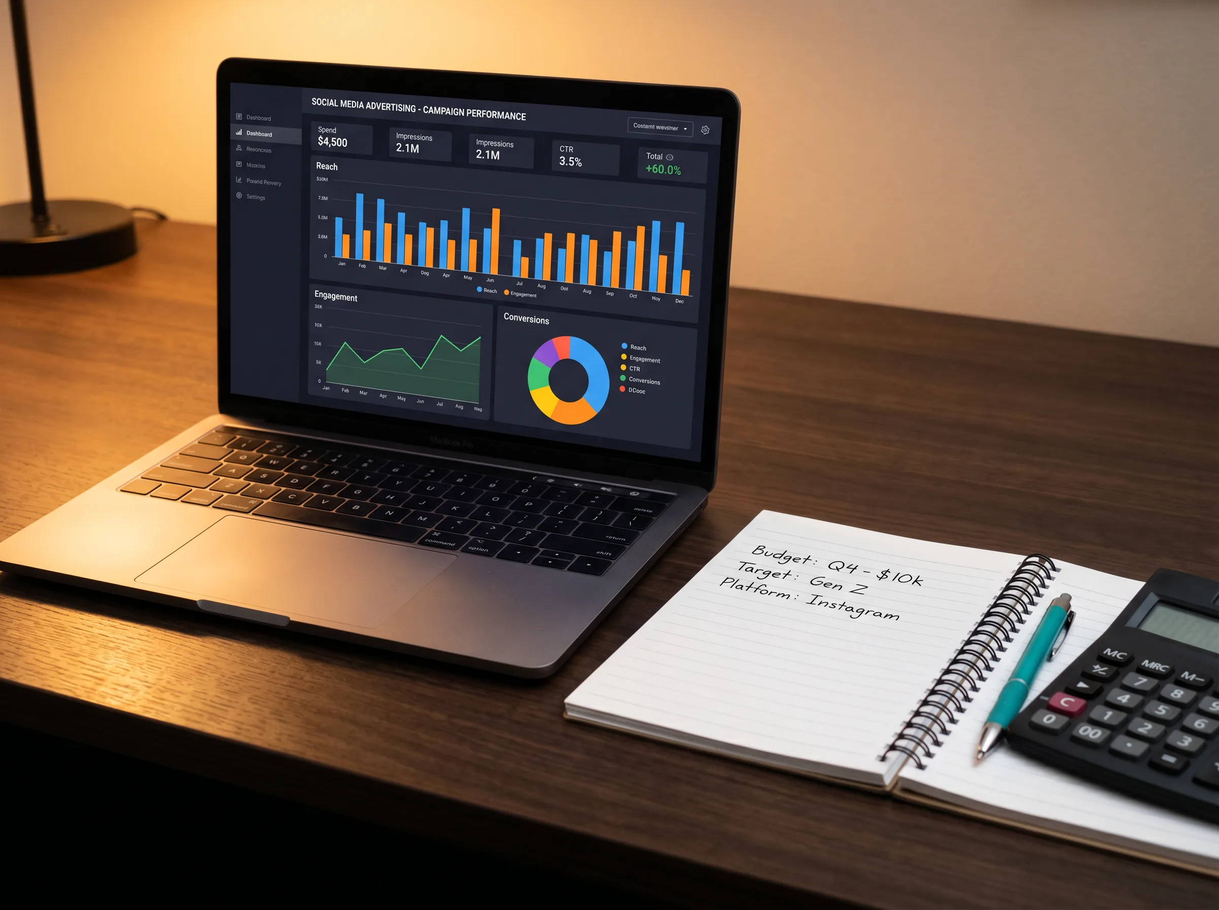 Paid social &mdash; Meta Ads Manager dashboard view